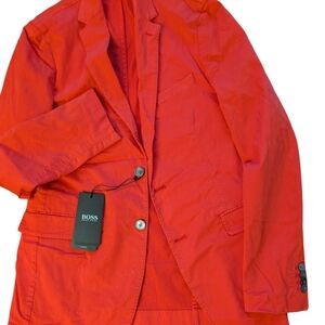 Hugo Boss Men's Vibrant Red Suit